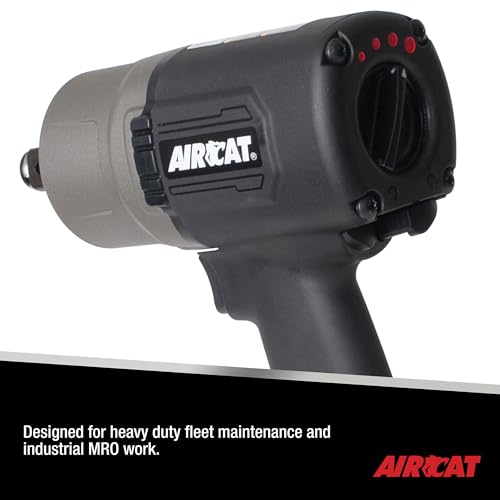 AIRCAT 1770-XL 3/4" Composite Impact Wrench, 1,400 ft-lb Max Torque