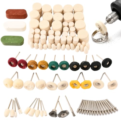 237PCS Polishing Buffing Wheel Kit Compatible with Dremel Rotary Tool