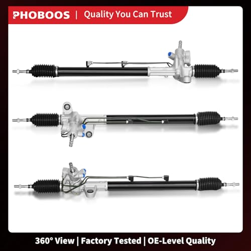 PHOBOOS Hydraulic Power Steering Rack and Pinion Fit for Acura TSX - size: 26-2720
