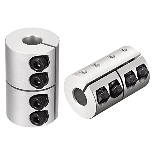 uxcell 2pcs 9mm to 10mm Shaft Coupling 25mmx40mm Coupler Aluminum Alloy Joint Motor for 3D Printer CNC Machine DIY Encoder - size: 10mm x 9mm
