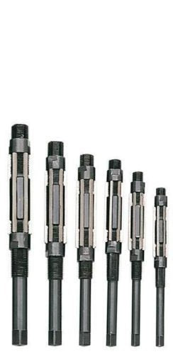 OMEX New Adjustable Hand Reamer 6 Pcs Set 15/32" to 27/32" - New Boxed Expanding Reamer