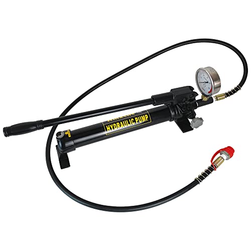 AMZCNC Hydraulic Hand Pump 10000 PSI 2 Speed Power Pack CP-700-2