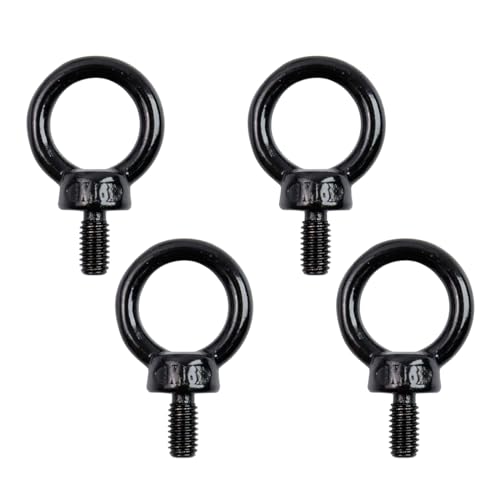 Antrader M6 Lifting Eye Bolts,Machinery Shoulder Lifting Eye Bolt,4Pcs - size: M6,4pcs