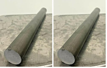 12L14 Steel Bar Stock 1-1/4 in Round x 12 in Length Carbon Steel for CNC DIY Craft Tool (Pack of 2) - size: 1-1/4 in Round x 12 in Length (Pack of 2)