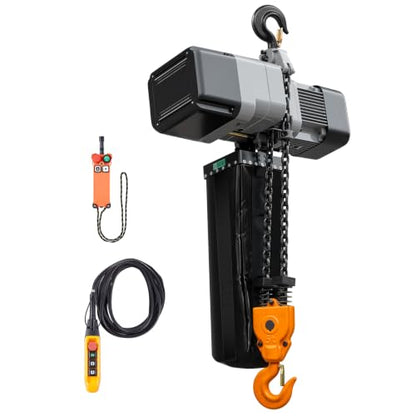VEVOR 2-Speed 11000lbs Electric Chain Hoist, 30ft Lift Overhead Crane Hoist
