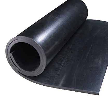 TORRAMI Neoprene Rubber Sheet Roll 3/16" (.187") Thick x 12" Wide x 24" Long for DIY Gaskets, Pads, Seals, Crafts, Flooring,Cushioning of Anti-Vibration, Anti-Slip - size: 12" Wide X 24" Long, style: 3/16 (.187)" Thick