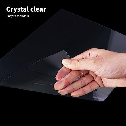 Art3d Plexiglass Sheets, Clear & Flexible, 5-Pack of 11 x 14" - color: Clear, size: 11" x 14", 1mm Thick