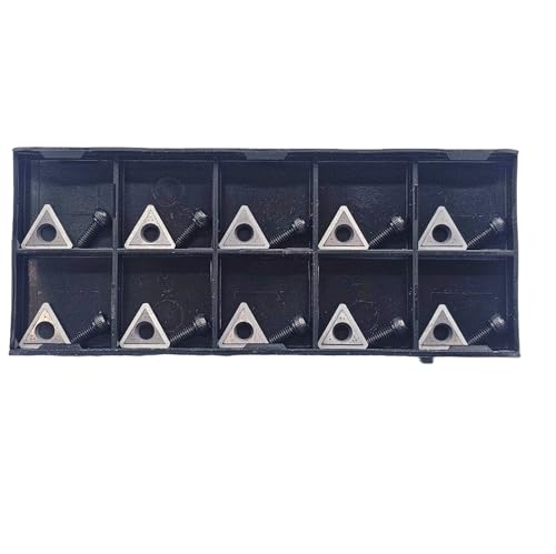 C-HORSE 50‑742 Carbide Inserts for Pro‑Cut On‑Car Brake Lathe (BL50‑742) – 10‑Pack Replacement Cutting Tips