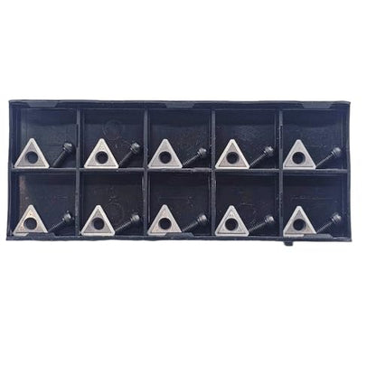 C-HORSE 50‑742 Carbide Inserts for Pro‑Cut On‑Car Brake Lathe (BL50‑742) – 10‑Pack Replacement Cutting Tips