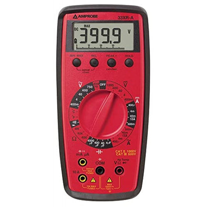 Amprobe 33XR-A Prof DMM with Temperature and Capacitance - style: 33XR-A: TRMS DMM w/Temp + Capacitance