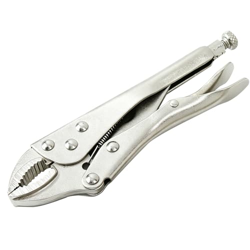 Locking Pliers, 4-inch Curved Jaw Vice Grips pliers， - size: 4-Inch