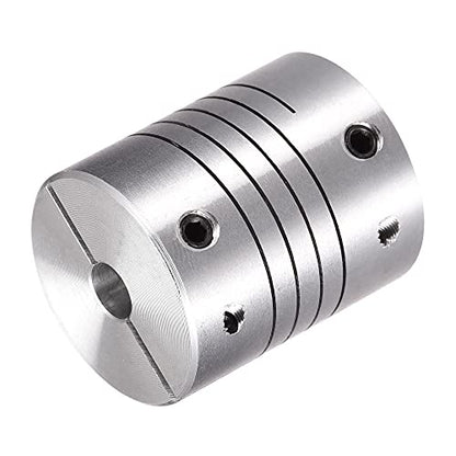 uxcell 2PCS Motor Shaft 5mm to 12mm Helical Beam Coupler Coupling 25mm Dia 30mm Length - size: 5mm to 12mm