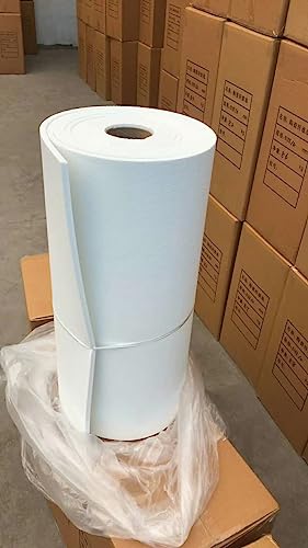 Ceramic Fiber Paper roll Heat Insulation Pads High Temperature Insulation Board Sheet Gasket 200mm*200mm*2