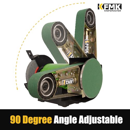 2“x 36" Belt Sander Attachment for Bench Grinder, 2x36-inch Belt and 7-inch Disc, 5/8-inch Arbor for 8" inch bench grinder, BD3627B Updated Model - size: 2"x36"