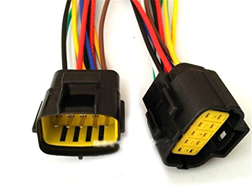 1 Set Car Waterproof 10 Pin Electrical Wire Connector Plug AWG Car Motorcycle with Cable - size: with cable