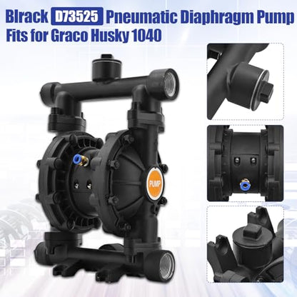 D73525 Pneumatic Diaphragm Pump Fits for Graco Husky 1040 Pump
