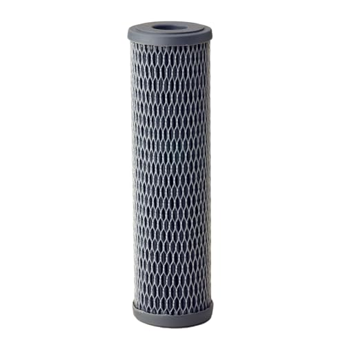 Pentair Pentek NCP-10 Carbon Water Filter, 10-Inch, Under Sink Non-Cellulose Carbon Impregnated Pleated Filter Cartridge, 10" x 2.5", 10 Micron - size: Pack of 1, style: 10" x 2.5"