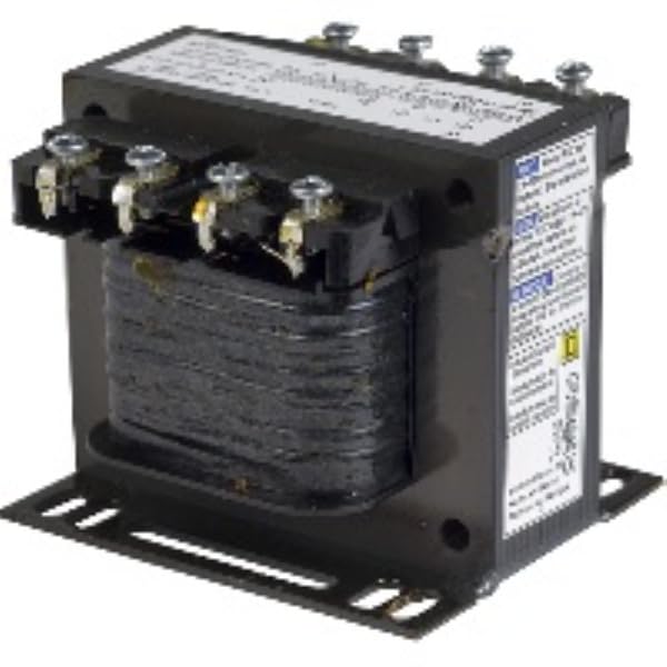 Square D 9070T75D1 Control Transformer, 75Va, 4.43 In. H