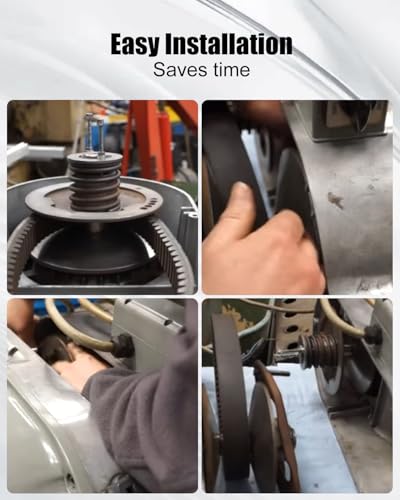Variable Speed Drive Belt Fit for R8 3HP Bridgeport Type Milling Head Part