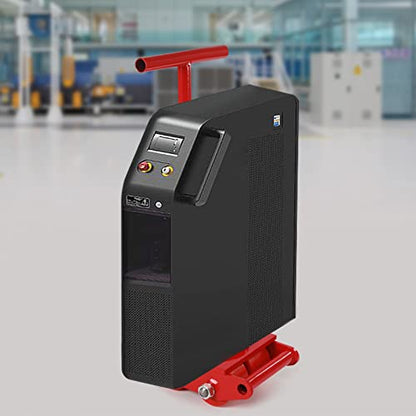 Machinery Mover, 6 Ton 360° Rotation Heavy Duty Dolly Skate Roller Trolley Cargo Moving Tool 4 Rollers with Handle