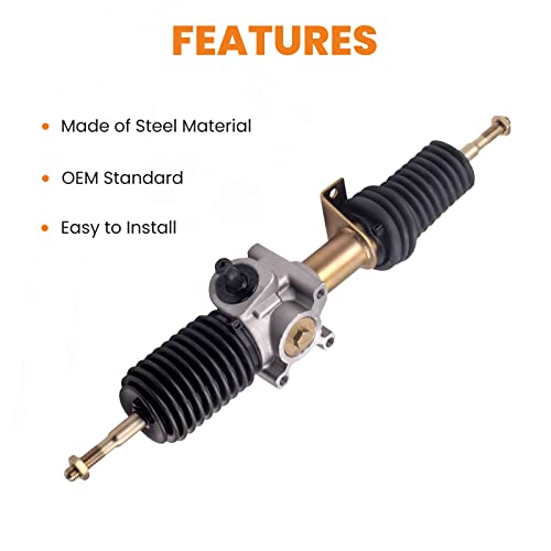 Steering Rack and Pinion with Tie Rod Ends 1823443 for Polaris - size: for RZR S 800(w/Tie Rod Ends)