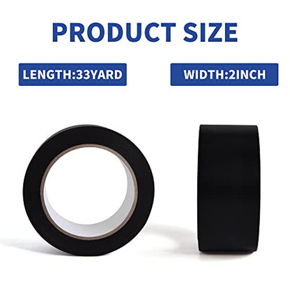 TAPEBEAR Corrosion Protection Pipe Tape Drain Pipe Wrap Tape 2" x 33Yard - size: 2inch x 33yard