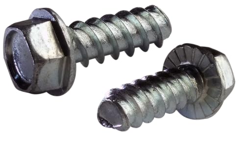 #8 x 1/2" Unslotted Hex Washer Head 48-2 Thread Forming Screws 5000 Pack - size: #8 x 1/2", style: Bulk