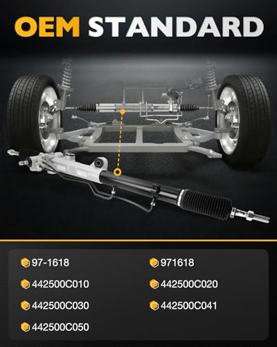 Hydraulic Steering Rack & Pinion, Fit for 00-06 Toyota Tundra 3.4 4.0 4.7 L - size: 00-06 Toyota Tundra & 01-07 Sequoia