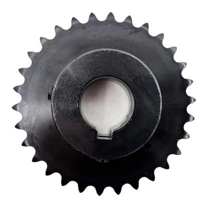 #35 Roller Chain Sprocket Type B 1 inch Bore 30 Tooth, Hardened Antirust 1045 Steel Drive Sprockets 35B30-1