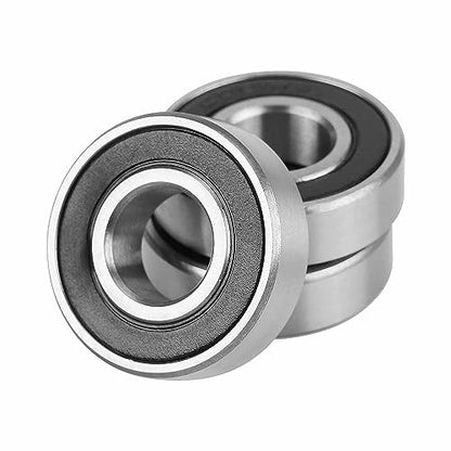 6207-2RZ Bearings, 35x72x17mm Ball Bearing 6207RZ Double Rubber Sealed Shielded Bearing ID 35mm, OD 72mm, Thickness 17mm Bearing, Professional High-Speed Deep Groove Ball Precision Motor Bearings