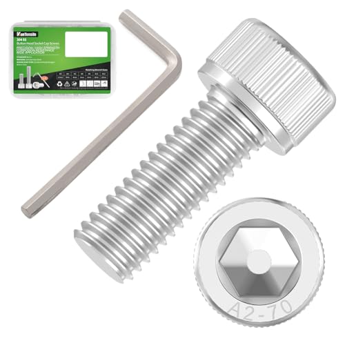 120 Pcs M2.5 x 5mm Button Head Socket Cap Screws - 304 Stainless Steel - size: M2.5x5