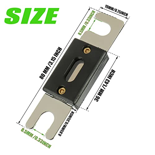 1/0 or 4 Gauge AWG Inline ANL Fuse Holder with 150 Amp Fuse - style: 150A