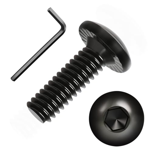 Socket Cap Machine Screws 1/4 x 3/4 24PC, Button Head Hex Socket - size: 1/4-20 x 3/4, style: Button