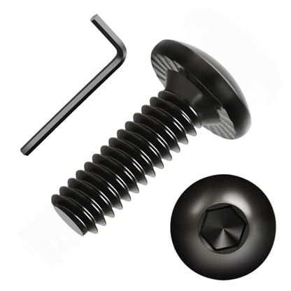 Socket Cap Machine Screws 1/4 x 3/4 24PC, Button Head Hex Socket - size: 1/4-20 x 3/4, style: Button