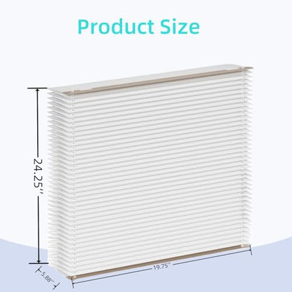 201Replacement Filter MERV 13 Compatible with Aprilaire 2200, 2250, Space Gard 2200 Whole House Air Cleaner Purifiers and Lennox PMAC-20C (Lennox X0445), MERV-13 Air Filter,4-Pack - size: Pack of 4