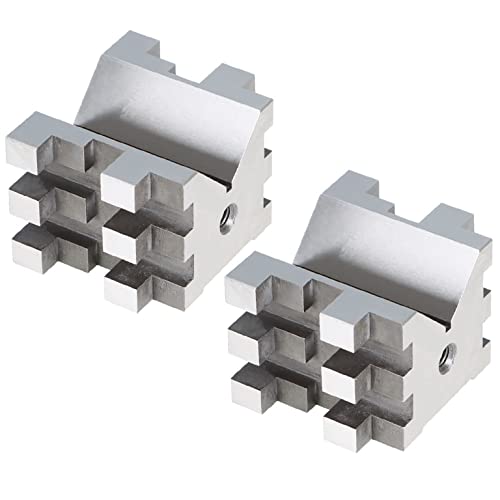 2-3/8 x 2-3/4 In x 2 In Multi-Use V-Block and Clamp Machinist Set