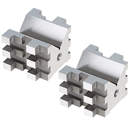 2-3/8 x 2-3/4 In x 2 In Multi-Use V-Block and Clamp Machinist Set