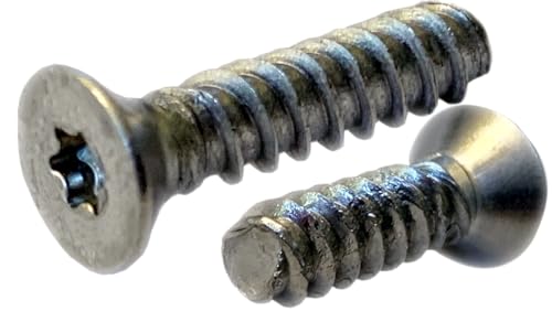 #4 x 3/4" Star Flat Head 48-2 Thread Forming Screws for Plastic, 600 Pack - size: #4 x 3/4", style: Package