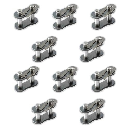 PGN #80 Roller Chain Connecting Links (500 Pack) Carbon Steel - size: 500