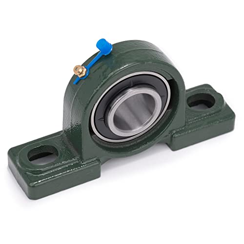 XIKE 2 Pcs UCP206 Bore 30 mm Pillow Block Mounted Ball Bearings. - size: UCP206 Bore 1-3/16"