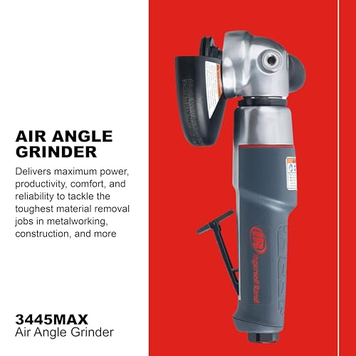 Ingersoll Rand 3445MAX 4.5" Air Angle Grinder/Cutoff Tool, 4.5" Wheel - size: 4.5" Wheel