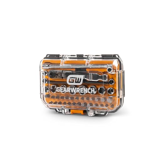 GEARWRENCH 41 Piece 1/4" Drive Ratchet MicroDriver Set | GWMBS41