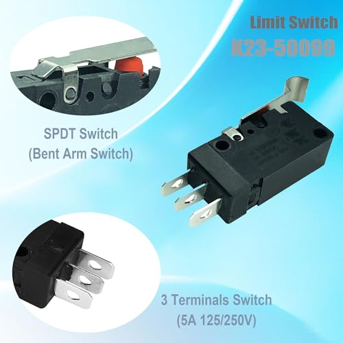 DTAIR K23-50099 Q029 Limit Switch Replacement for Elite SL3000, CSW200, RoboSlide RSL12V, RoboSwing RSW12V & Hercules Overhead Unit Gate Operators Q329 Q392(Pack of 2)