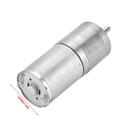 DC Gear Motor DC 12V Reduction Electric Motor 25GA-370 Micro Motor Speed Reduction Geared Motor for Electronic Lock Outer Diameter 25 mm/1.0in (1000RPM) ﻿ - size: 1000RPM