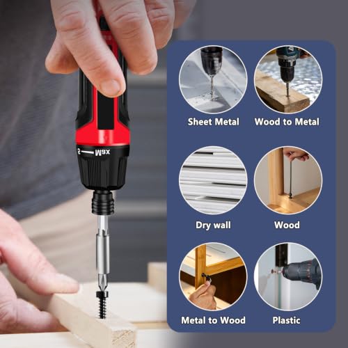 480Pcs M3 Black Metric Hex Socket Cap Head Self Tapping Screws for Plastic