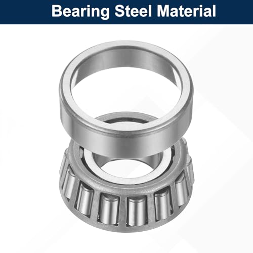 uxcell 30203 Tapered Roller Bearing Cone and Cup, 17x40x13.25mm, 2 Set - size: 30203