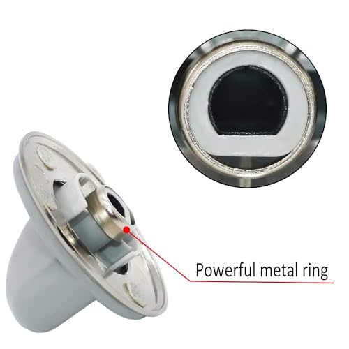 WH01X10462 Dryer Control Knob with Reinforced Metal Ring-2Pack Replacement