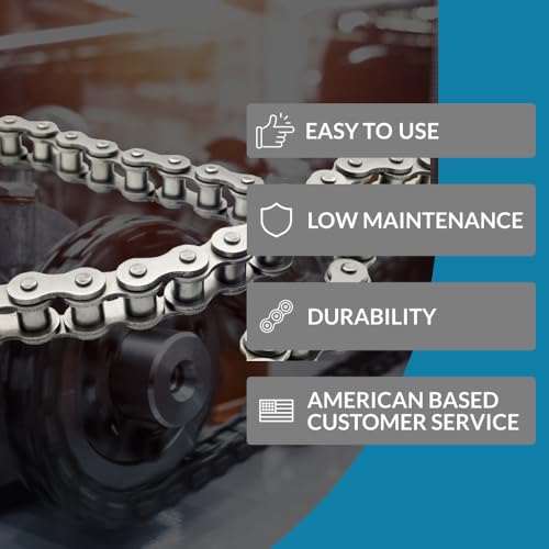 #60H Heavy Duty Roller Chain Connecting Links (10 Pack) Carbon Steel