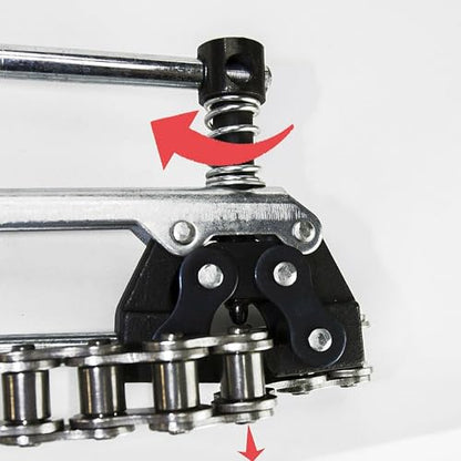 Jeremywell Roller Chain Tools Kit Fits #60#80#100 Roller Chain, Chain Holder/Puller + Breaker/Cutter - style: Chain Breaker + Puller