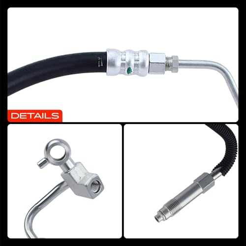 A-Premium Power Steering Pressure Hose Assembly, Pump To Rack